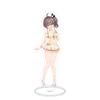 Swimsuit Party Time Hololive Vtuber Anime Figures Cosplay Acrylic Stands 15cm Model Mococo Kobo Ayame Desk Decor Standing Sign G