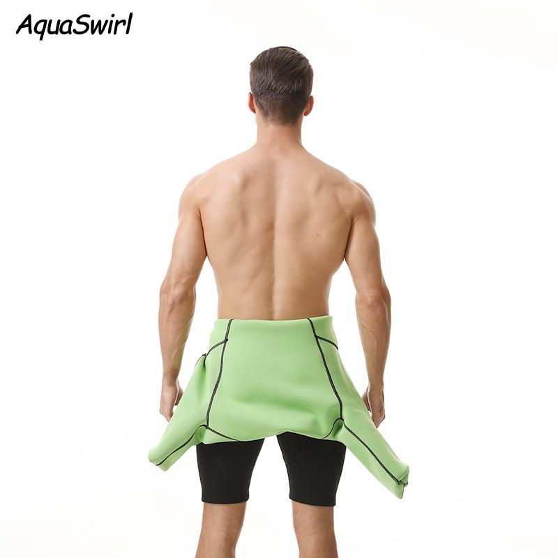 2mm Herren Ganzkörper-Neoprenanzug Mit Langen Ärmeln Shorts Schnorcheln Surfen Schwimmen Warm UV-Schutz Neopren