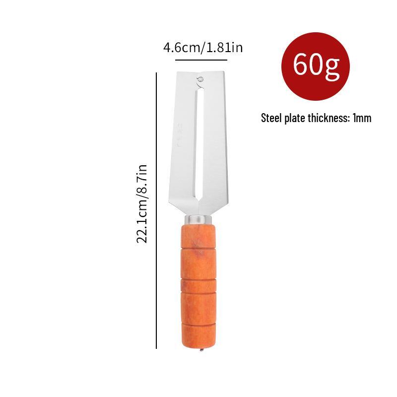 Stainless Steel Multi-Purpose Peeler & Grater for Vegetables, Fruits, Sugarcane, and Pineapple