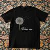 Blas mich Löwenzahn Lustiges Grafik-T-Shirt Humor Unisex Tee