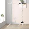 Standing Fabric Steamer Frame With Handy Ironing Plate Option For Office And Travel Use Multiple Purpose