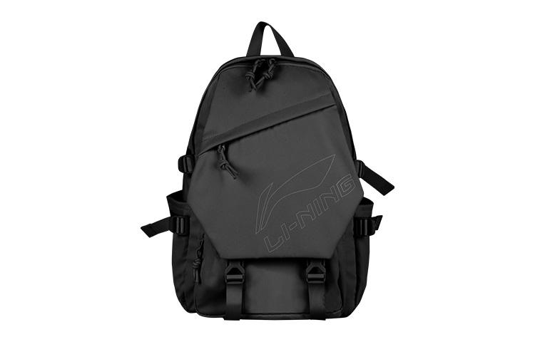 Тканевый рюкзак Li Ning Обычный Унисекс Черный YBST188-1 One Size