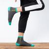 10-1 Paia Calzini da Uomo a Mezza Gamba per Primavera Estate Autunno Inverno, Traspiranti Assorbenti del Sudore per Sport all'Aperto Casual Passeggiate