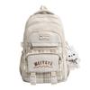 Schoolbag Junior High School Student Schoolbag Female Plaid Versatile High-value College Student Large-capacity High School Student Backpack Primary 