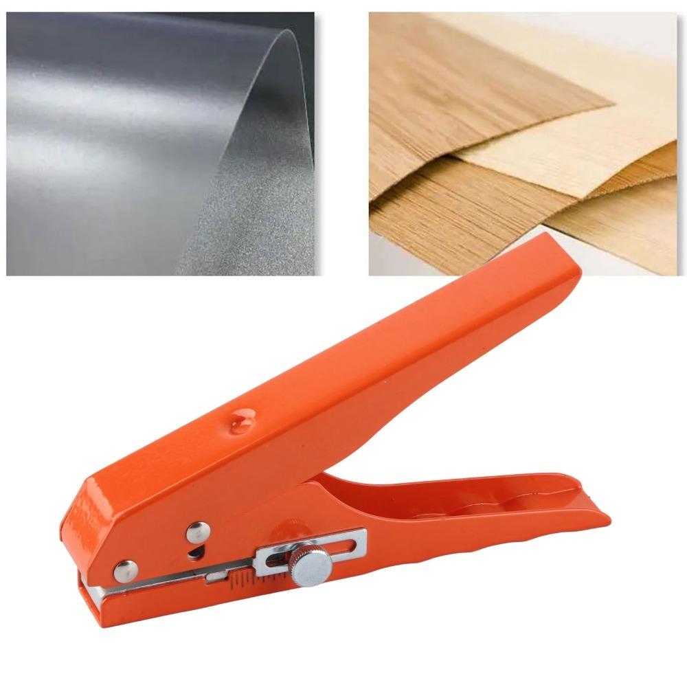Ergonomic Design Single Hole Punch Labor Saving Handle Edge Banding Punching Pliers For Plastic