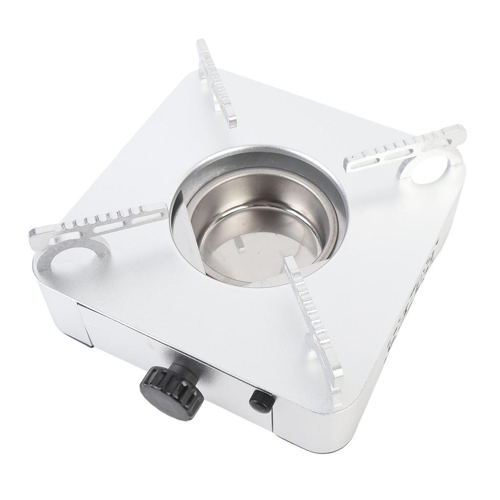 Alcohol Stove Aluminum Alloy Portable Even Heating Backpacking Stove for Hiking Camping BBQ Picnic Outdoor Cooking