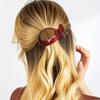 Hair Claw Clip Flat Clip Theme Hair Claw Clamp Elegant Wide Hair Holder Barrettes Strong Hold Hairpin for Girls