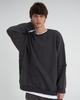 TENER Cut-Out Oversized Sweatshirt Charcoal
