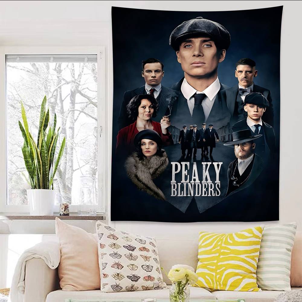 Movie PPeaky BBlinders TV Colorful Tapestry Wall Hanging Hanging Tarot Hippie Wall Rugs Dorm Wall Art Decor