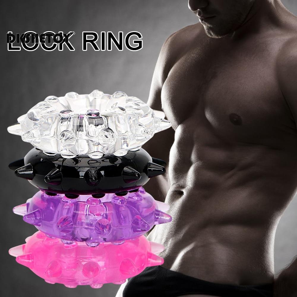Reusable Penis Ring Long Lasting Silicone Semen Cock Ring Penis Enlargement Delayed Ejaculation Sex Toys For Men
