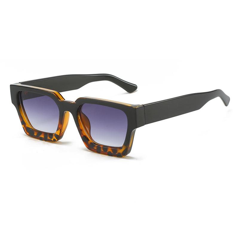 SHAUNA Ins Beliebte Damen Quadratische Sonnenbrille Retro Herren Getönte Gläser UV400