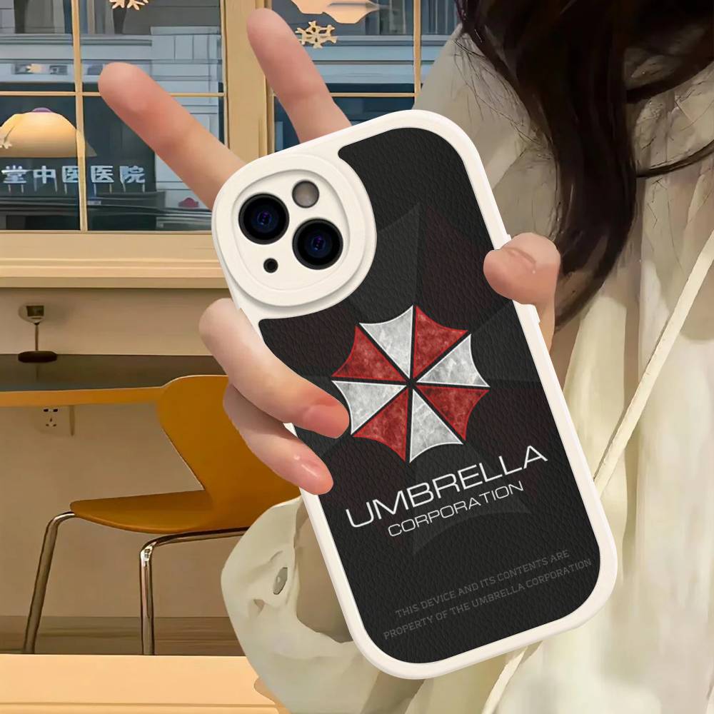 

R-Resident Evil Games Phone Case For IPhone 16 15 14 13 12 11 Pro Max Plus Shockproof Leather Cover iPhone 14
