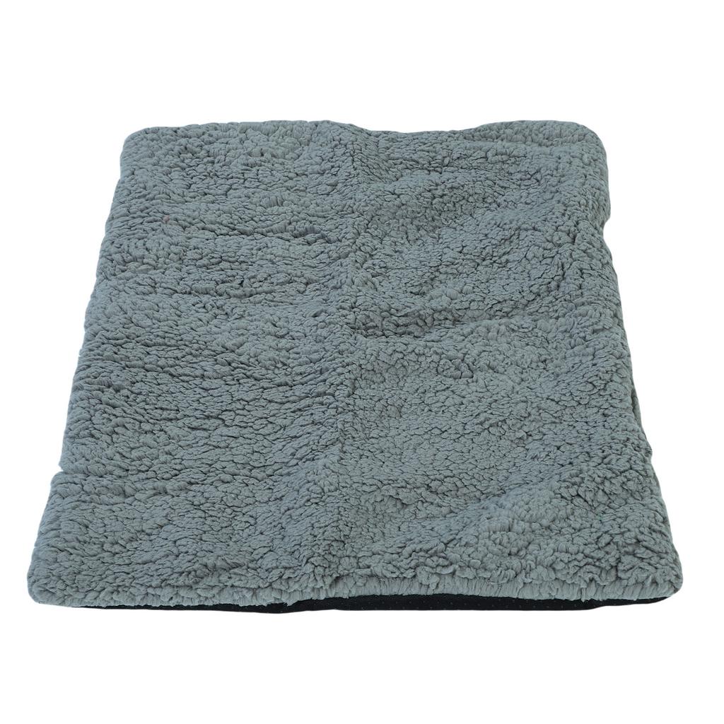 Warm Pet Pad Comfortable Plush Dog Sleeping Bed Mat Anti Slip Soft Cat Pad for Cold Weather