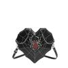Fashionable Trendy Multi-purpose Crossbody Bag, Heart-shaped Bag, Single-shoulder Bag