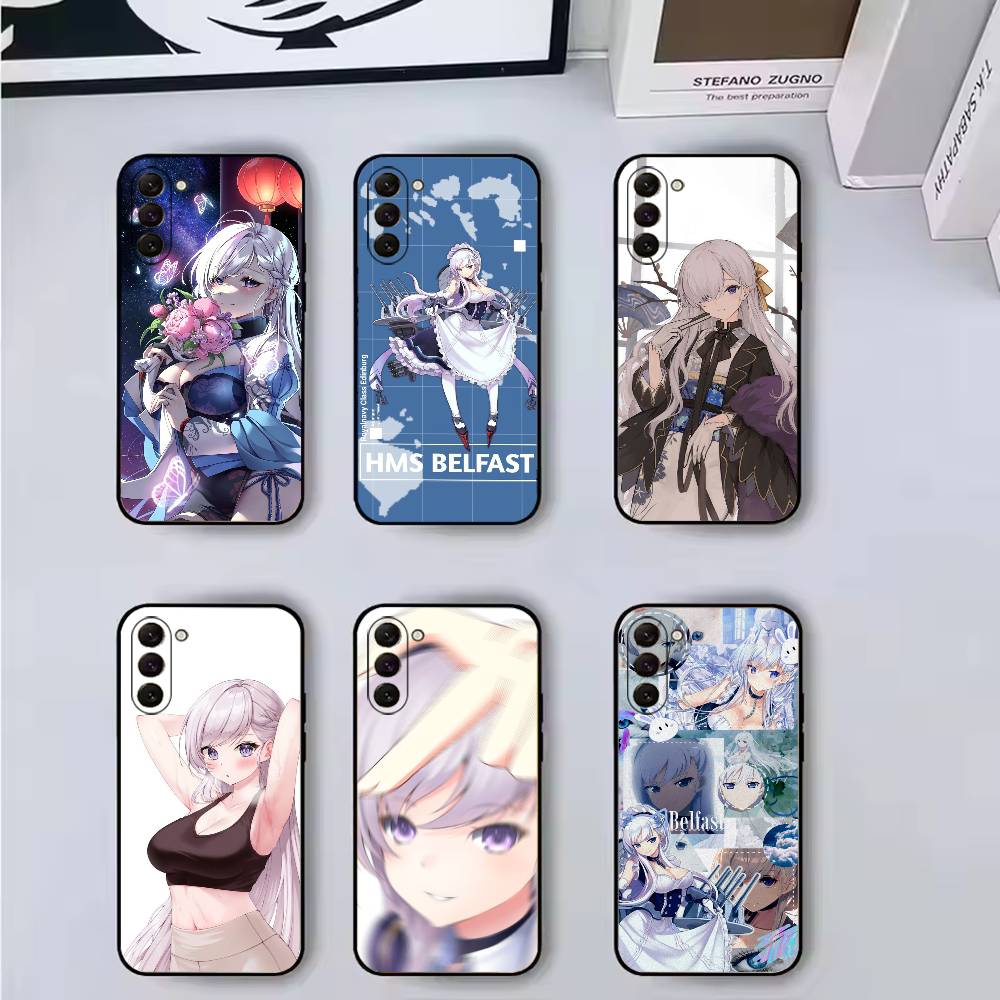 Game A-Azur Lane B-Belfast Phone Case Silicone Soft For Samsung Galaxy A73,A72,A71,A70,A53,A52,A51