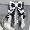 Anime DIY Itabag Double Layer Bow Ribbon Pendant Lolita Handbag Soft Durable Bag for School Travel Cosplay