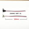 Threaded Type C Female Socket Connector Pre Soldered Wires Anticorrosion Shell For Diy Car Modification Device Repair