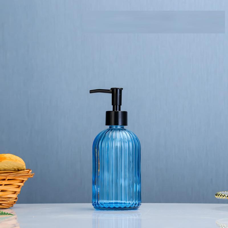 400ML Irregular Ceramic Lotion Bottle Press Hand Sanitizer Dispenser Bottle Shampoo Shower Gel Soap Dispenser Split Bottle