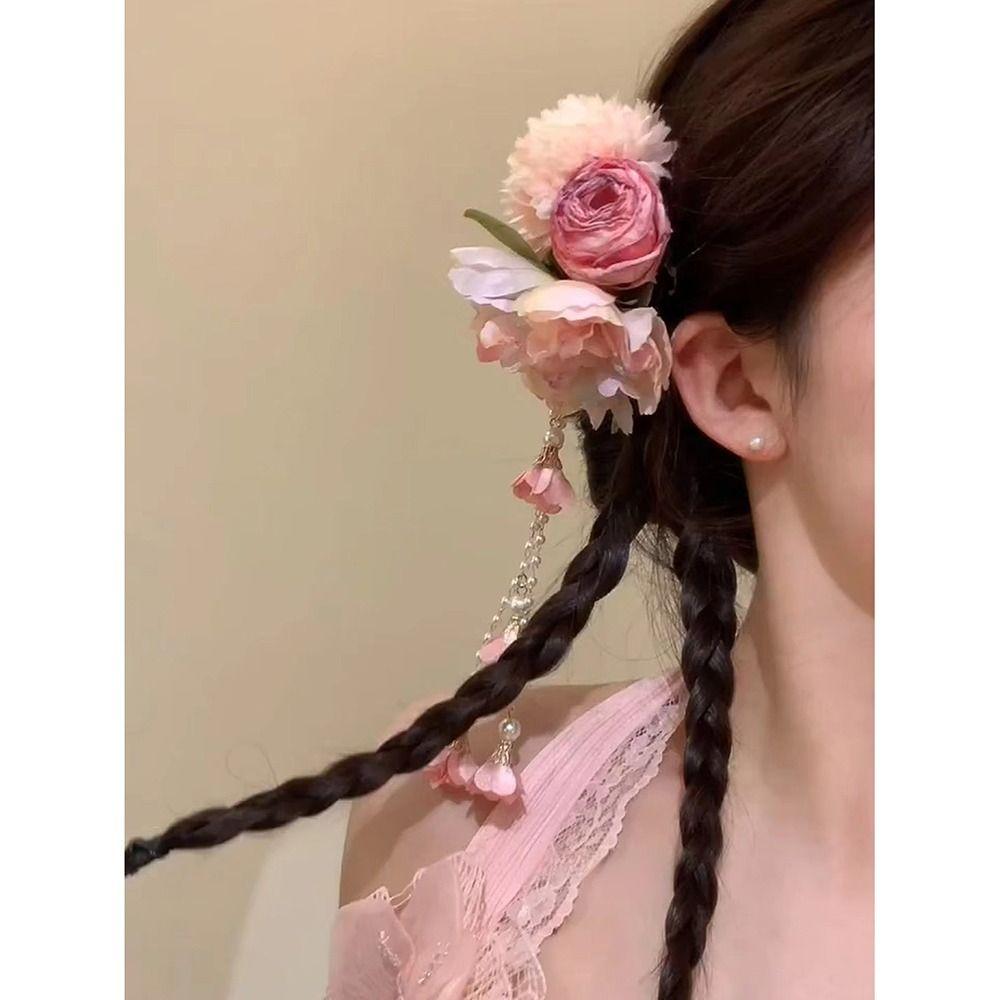 1Pcs Fresh Hanfu Hair Accessories Chinese Style Women Headdress New Hair Clip Headpieces