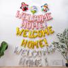 Welcome Home! Welcome Home Alphabet Balloon School Party Balloon Set Aluminum Film Balloon