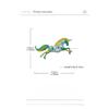 Cross-border new retro unicorn brooch fashionable super beautiful high-end pony painting oil animal pin brooch wholesale
