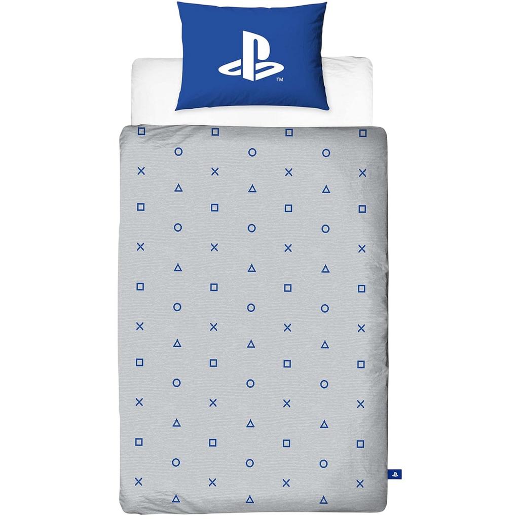 Playstation Controller Buttons Reversible Duvet Set
