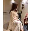 New Chinese Style Floral Sleeveless A-Line Long Dress