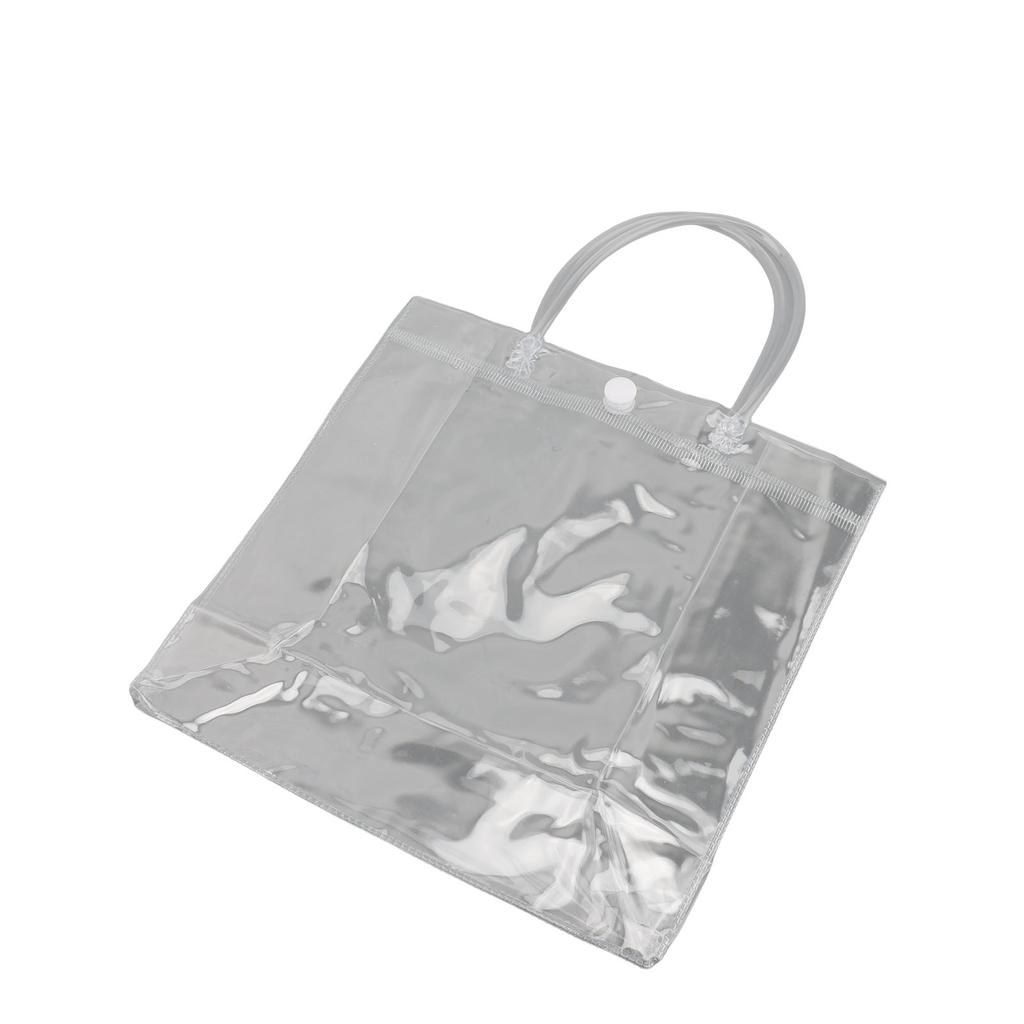 Clear Gift Bags with Handles PVC Reusable Transparent Party Favor Bags for Wedding Shopping Baby Shower Birthday