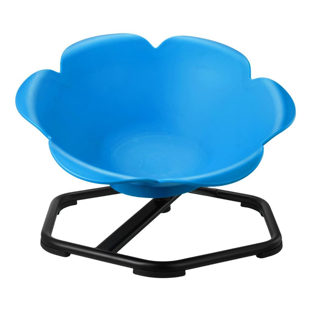 Kids Swivel Chair, 220 Lbs Capacity, Cylinder Shape Sensory Spinning Chair, Autistic Kids Sensory Toy Seat with Non-Slip Metal Base, Toddler Sit &