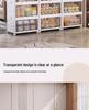 Extra Large No-Installation Plastic Storage Box for Clothes, Toys & Snacks
