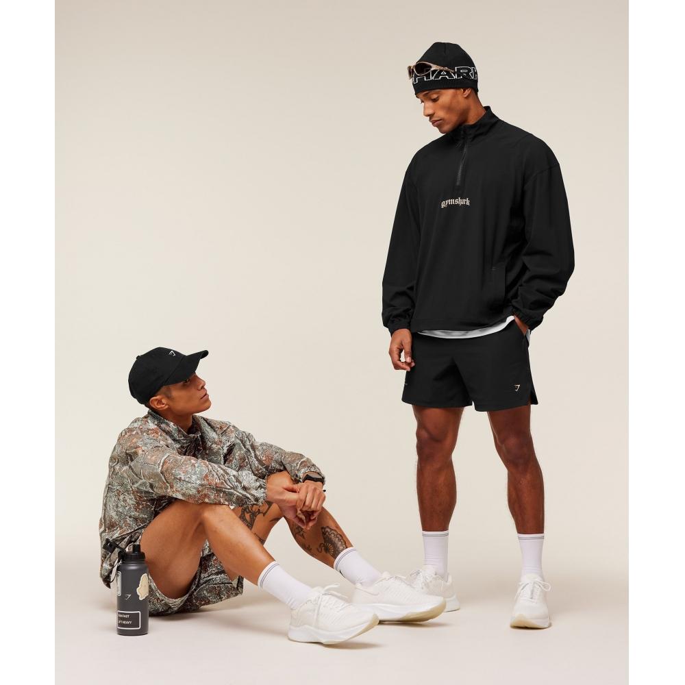 Gymshark Tactical 6  Shorts Black A4b3y Bb2j