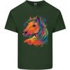Horse Head Equestrian Unisexs Light Cotton TShirt