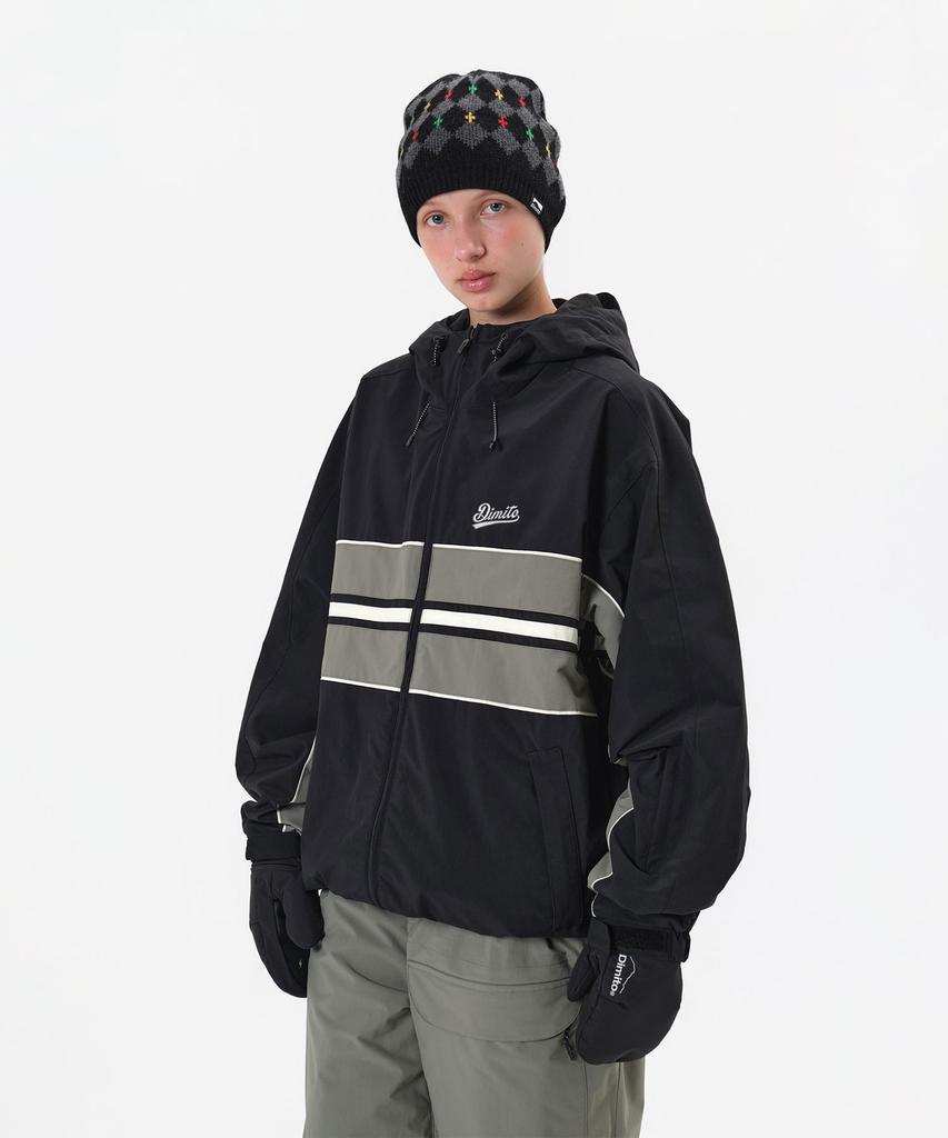 Dimito Line Wind Jacket Black