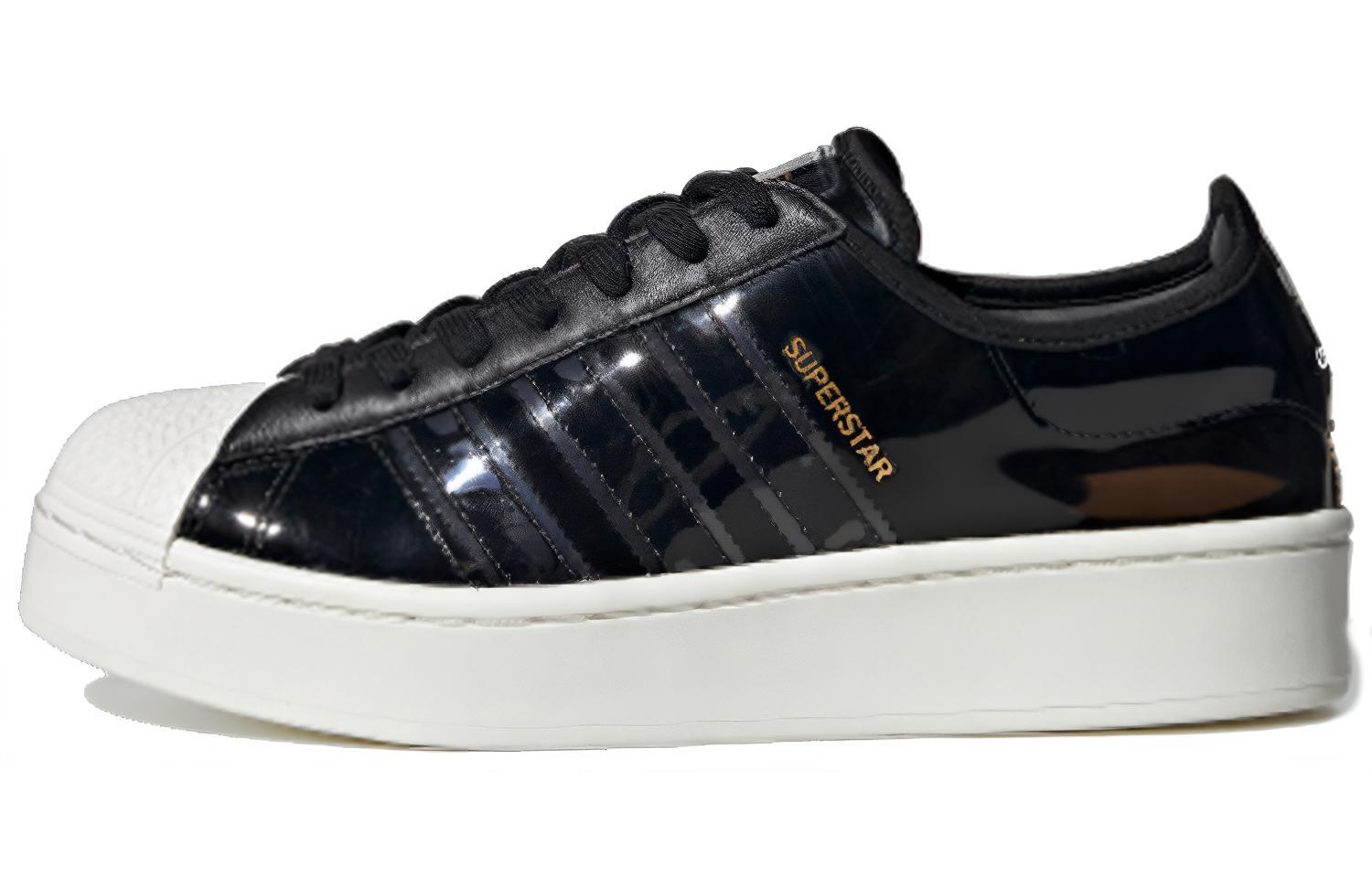 Adidas Superstar Bold  Black Off White  Women s FW8423 38