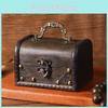 Classic Wooden Storage Box With Lid For Desk And Home Decoration Organization