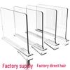 Transparent Acrylic Clothing Divider Bag - Plastic Storage Shelf Organizer