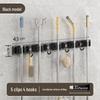 YIXI Stainless Steel Wall-Mounted Mop and Broom Holder