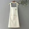 Unisex Waterproof Kitchen Apron with Large Pocket