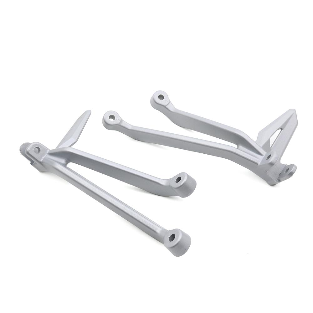 For Street Triple 765RS 765 R RS 765R Moto2 2020-2025 Motorcycle Rear Passenger Footpegs Kit Footrests Foot Rest Bracket 2024