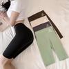 Women's High-Waisted Shark Skin Yoga Shorts - Summer, Butt-Lifting, Anti-Exposure, Barbie Print