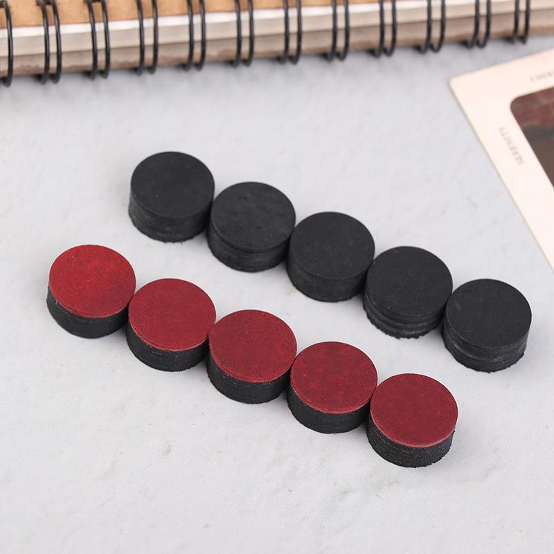 5 ks 14mm špička tága 6 vrstev Kvalitní kožená špička tága pro pool a kulečník Špička tága pro devítku Špička tága pro snooker Kulečníkové příslušenství