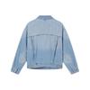 Levis Casual Comfortable Simple Single Button Long Sleeve Denim Jacket Women jackets 0052P-0001