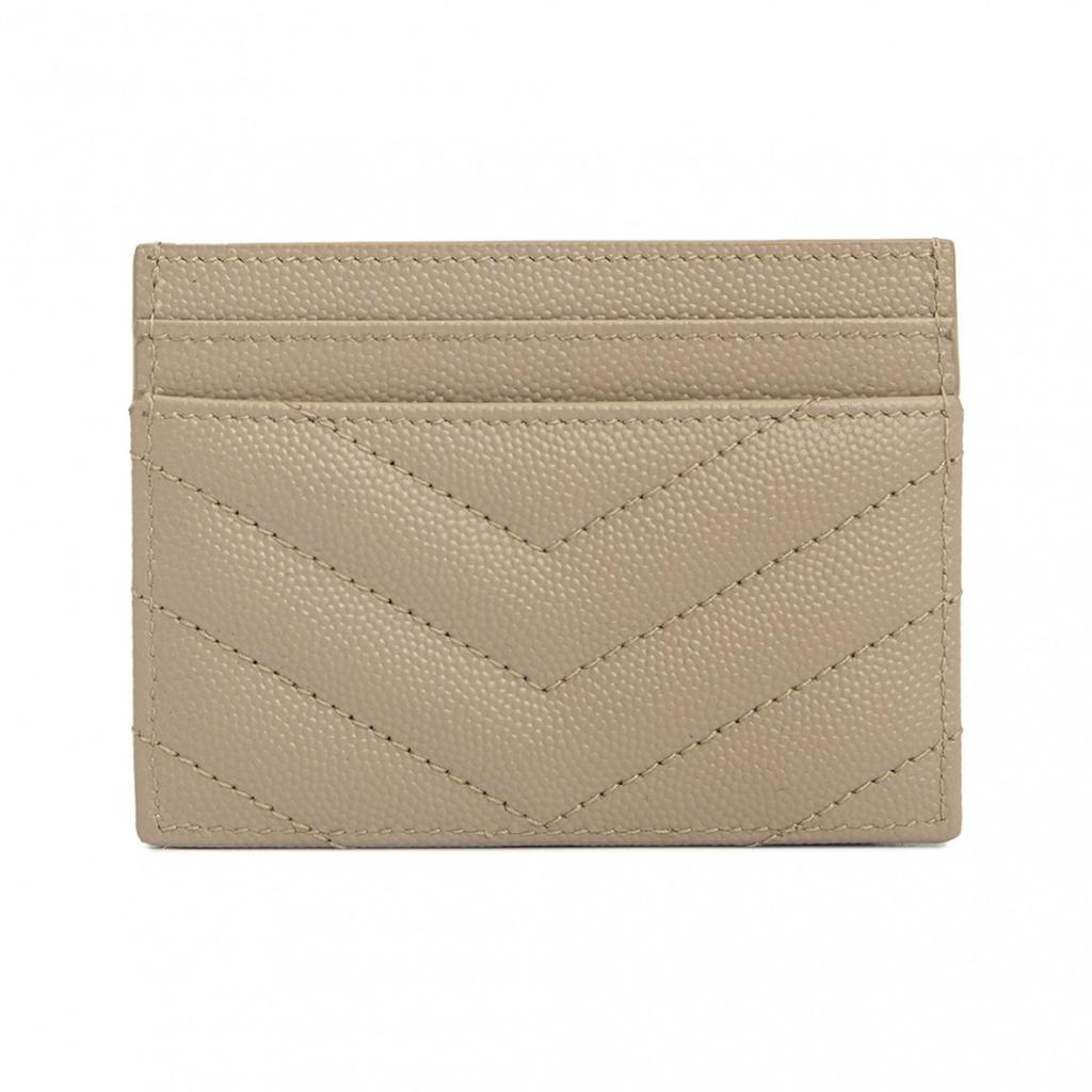 Saint Laurent Carteira de Cartão Feminina Cassandra Matelassê 423291 BOW01 2721