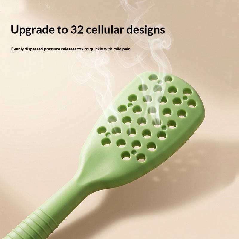 Hollow Massage Hammer Beating Board Portable Back Care Massager Honeycomb Relaxation Hand-Held Massager Household Use
