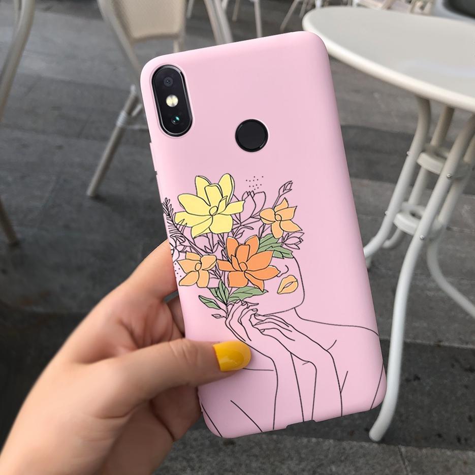For Xiaomi Redmi Note 5 Pro Case Lovely Candy Painted Cover Soft Silicone Case For Xiaomi Redmi Note 5 Pro Note5Pro Cover Bumper