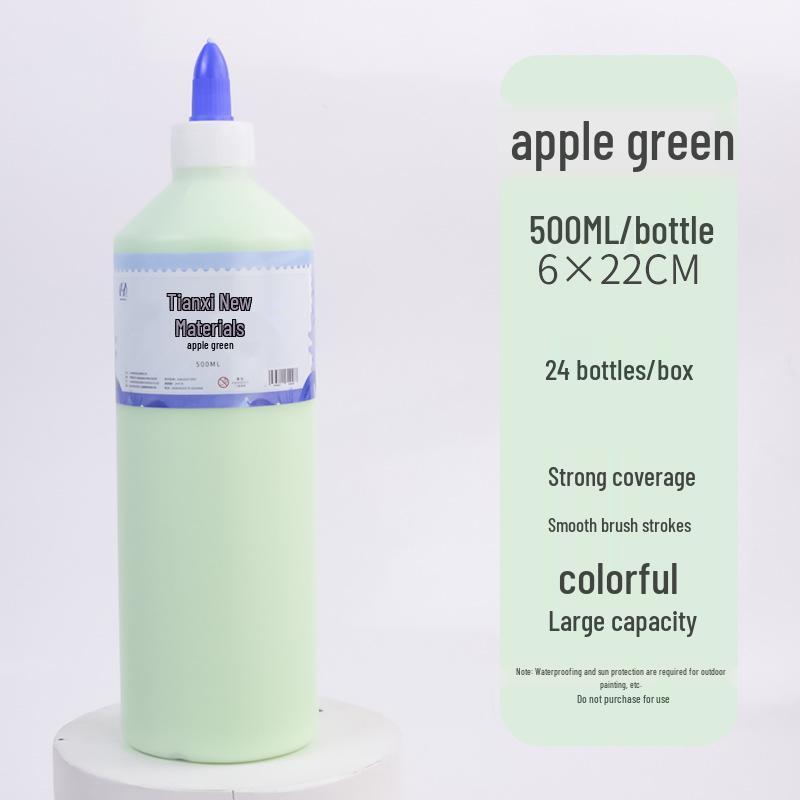 500ml Acrylic Graffiti Paint – DIY Color for Night Markets & Street Stalls