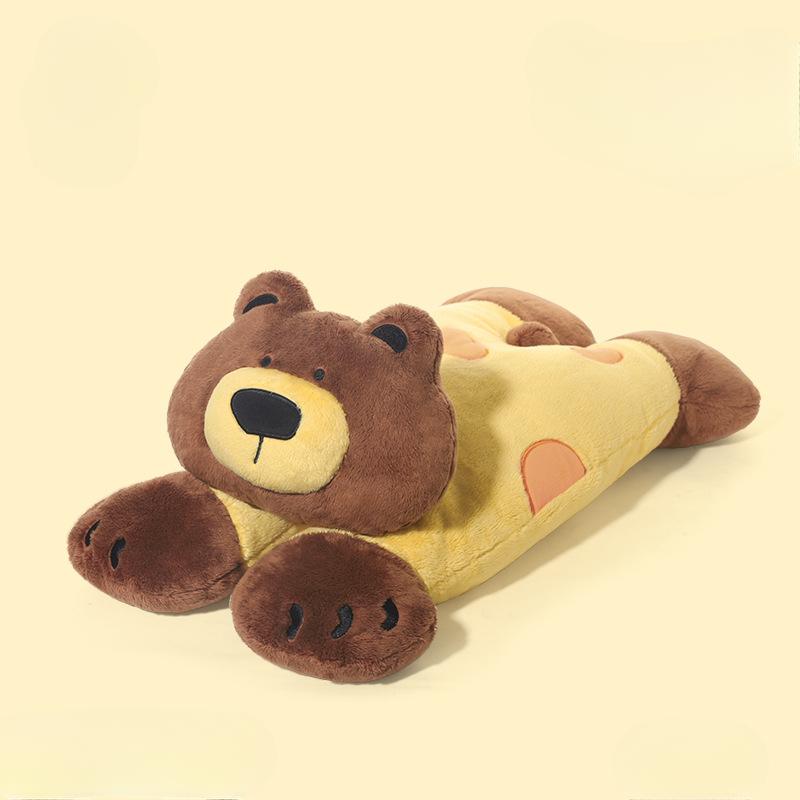 Pop Belly Crocodile Doll Pillow for Girls To Sleep with Plush Toys To Hold and Sleep with Legs Clamped Doll