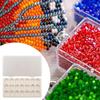 Bead Storage Mat 21 Grids with Box Lightweight Beads Organizer for Small Items Arts and Crafts