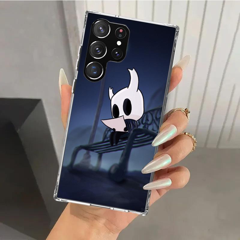Hollow Knight Cartoon Phone Case for Samsung Galaxy S26 S24 S23 Ultra S25 Edge S22 S21 Plus S20 FE + Soft Print Shell Funda Gala