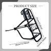 Bike Cargo Carrier Rack Luggage Holder Easy Installation Universal Rear Bicycle Pannier Support